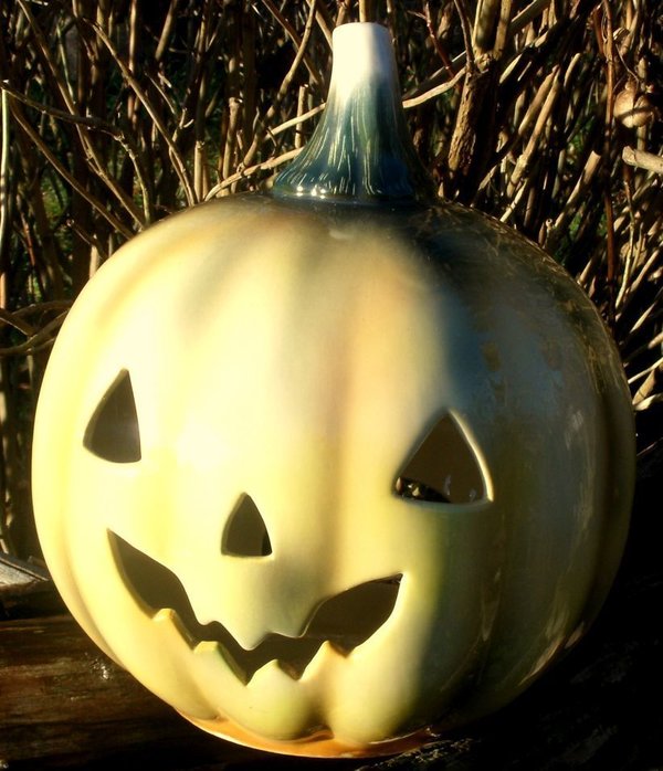 026116 Halloween-Kürbis-Windlicht - 026116 Halloween Pumpkin Storm Lamp